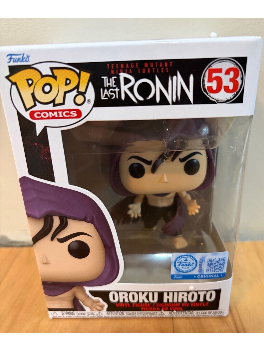 Oroku Hiroto Funko POP! Comics The Last Ronin Ninja Turtles #53 Target - NEW